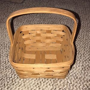 Collectible longaberger basket